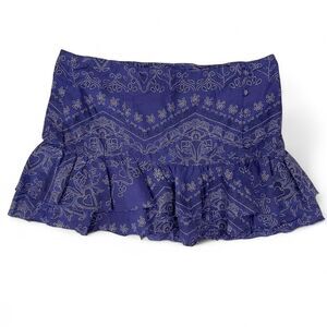 Kimchi-blue Women's Purple and Blue Skirt
